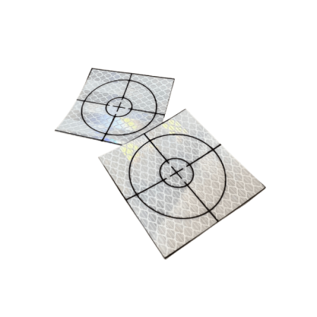WRS-60 - 10 αυτοκόλλητοι ανακλαστικοί στόχοι 60X60mm
